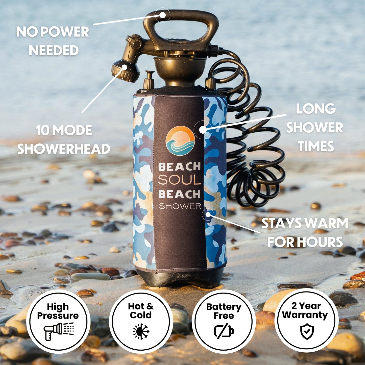 Portable Shower Chill Chameleon 8L-3